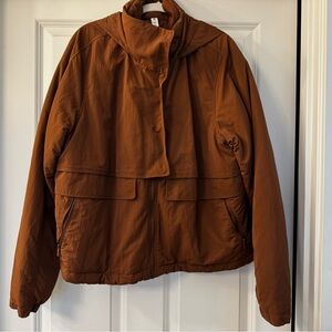 lululemon athletica Brown Bomber Jacket